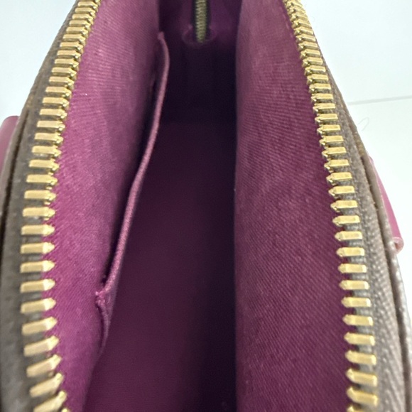 Louis Vuitton Brown and Burgundy Mini Bag with Red and Blue Accents - Picture 6 of 6